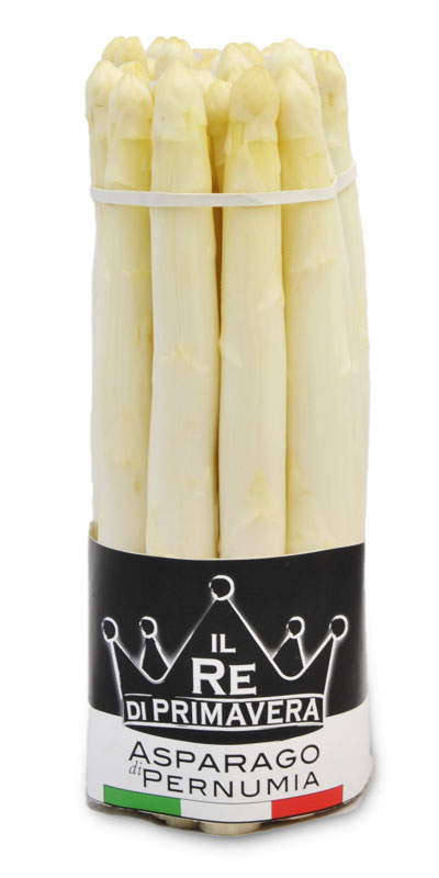 White Asparagus - 22+ caliber bunch of 1Kg - Farm Baraldo Luigino - Padua Pernumia